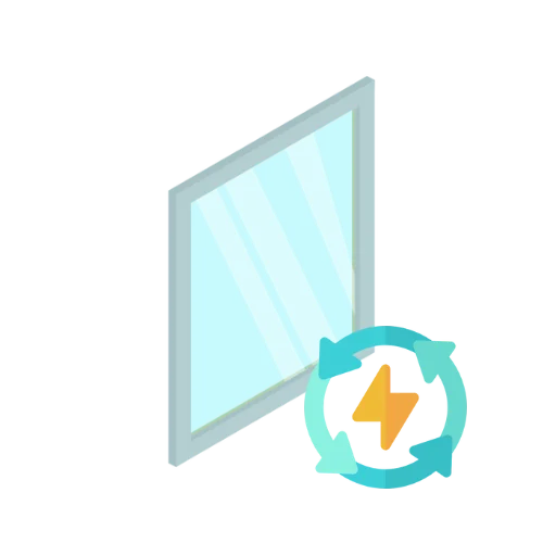 Energy Efficient Window Icon
