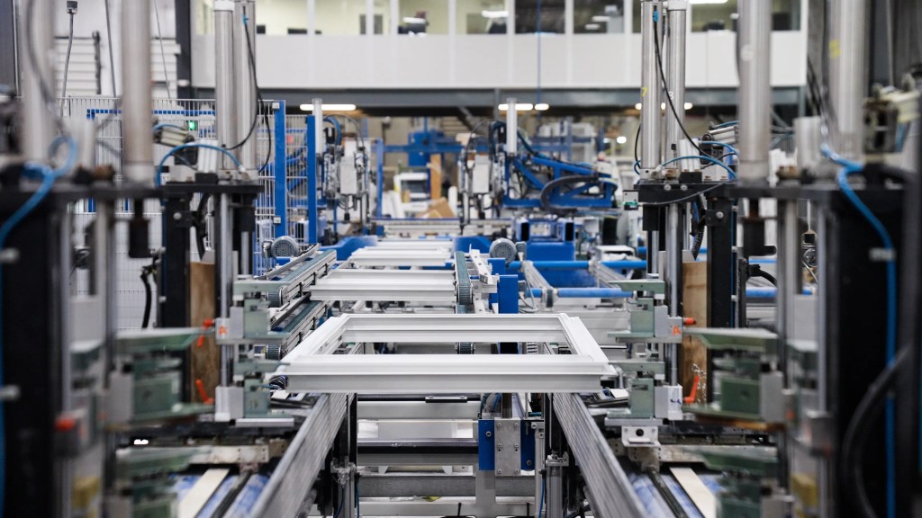 Window Being Pushed Down in Window Factory