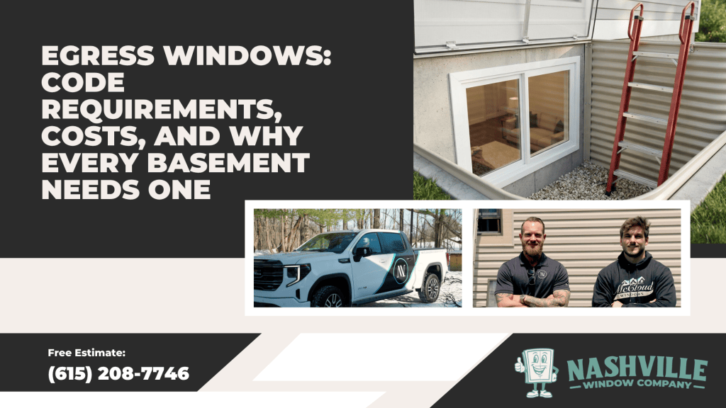 Egress Windows Code Requirements, Costs, and Why Every Basement Needs One - Blog Post Thumbnail